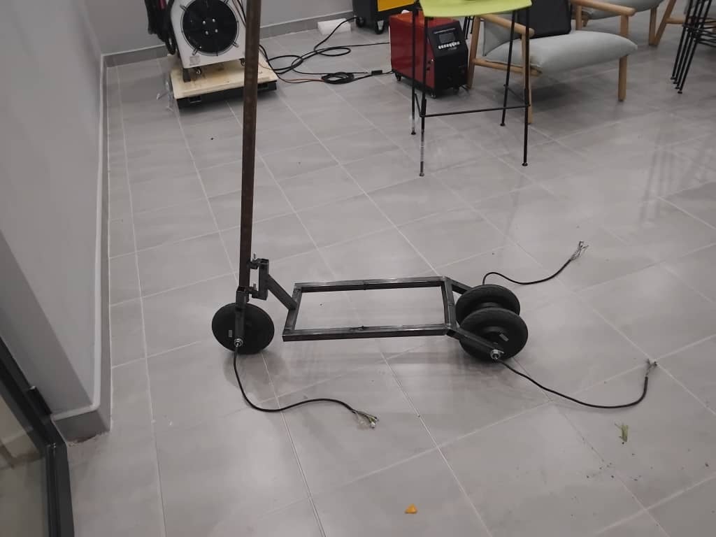 Scooter frame fabrication